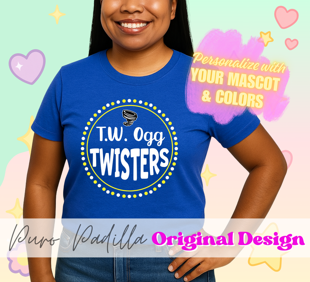 School Spirit Dots Design