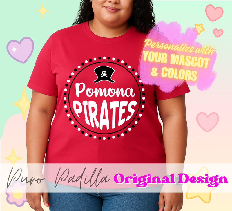 School Spirit Dots Design