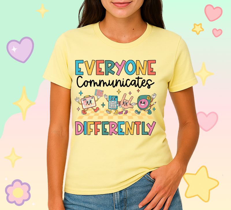 Everyone Communicates Differently